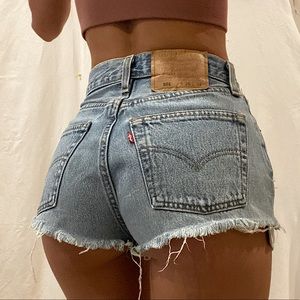 Vintage Levis Denim Shorts
